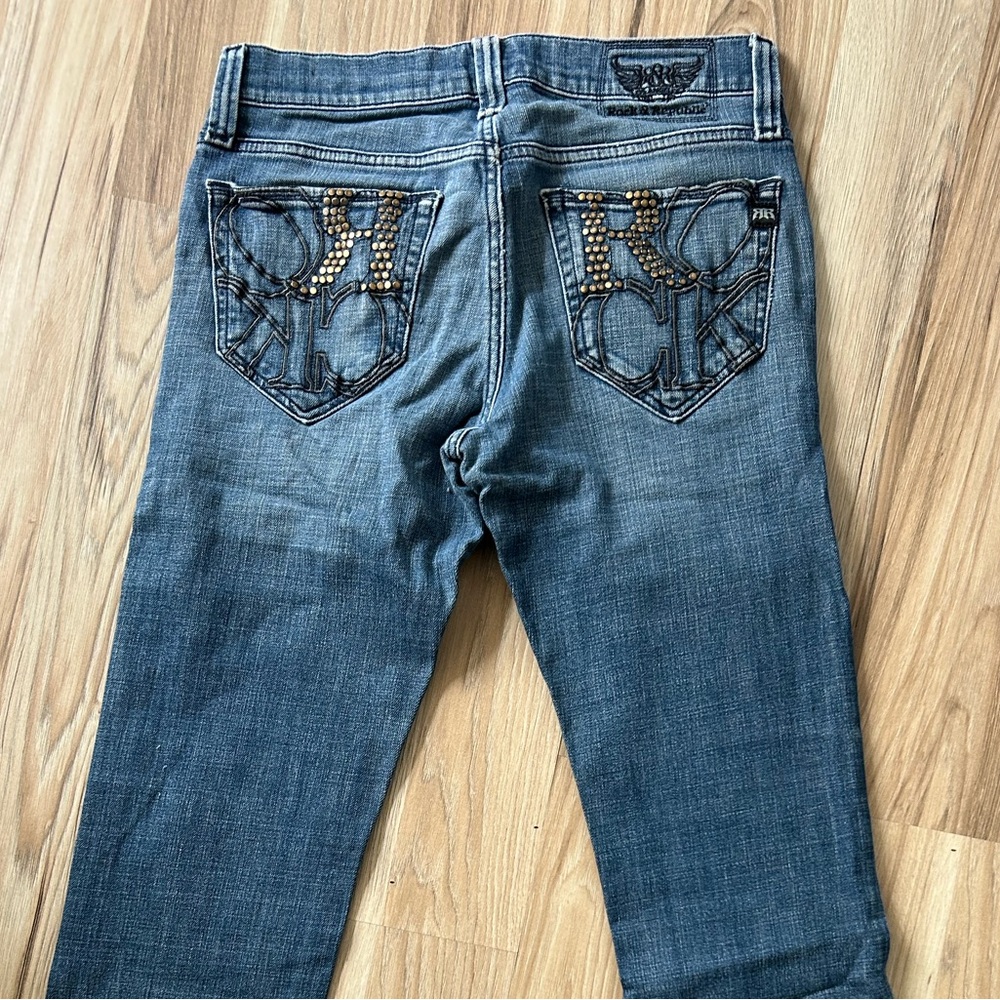 Rock & Republic Men's Relaxed Jeans in Blue Wash
